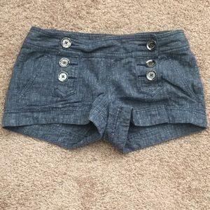 Linen shorts